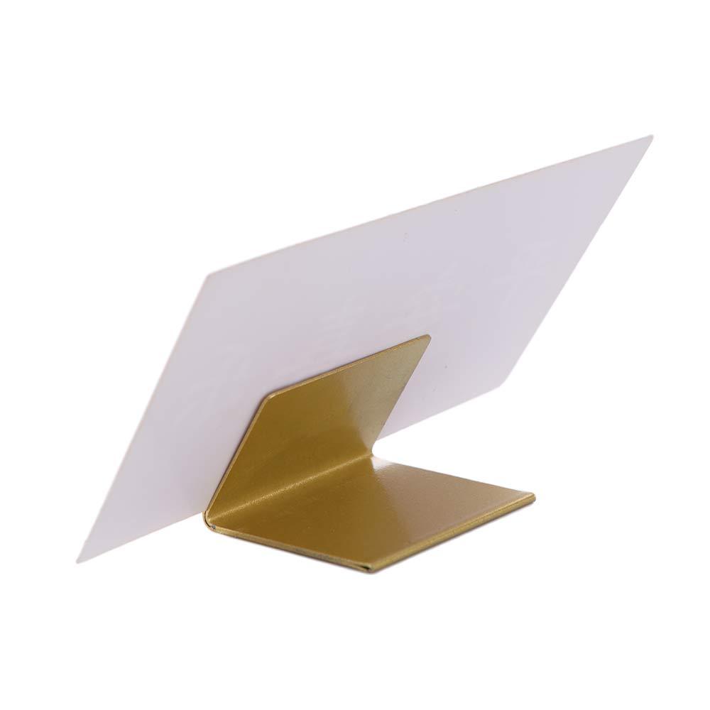 Table Number Gold - Металлические подставки для номеров столов, золотые