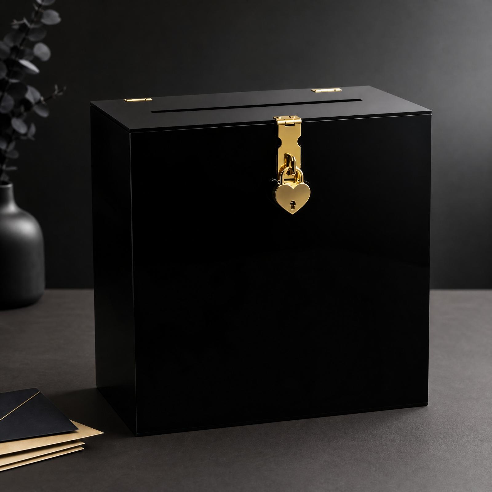 Прозрачная акриловая коробка д – обзор и цена Wedding Card Box