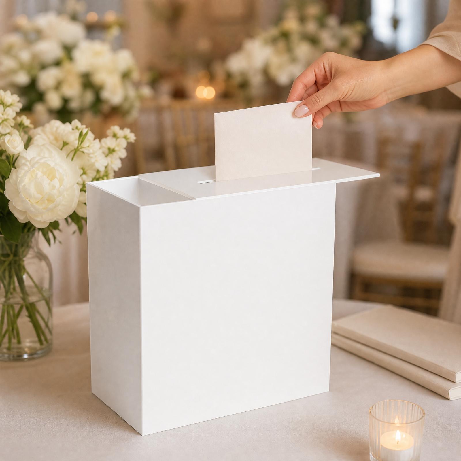 Коробка для хранения открыток  – обзор и цена Wedding Card Box