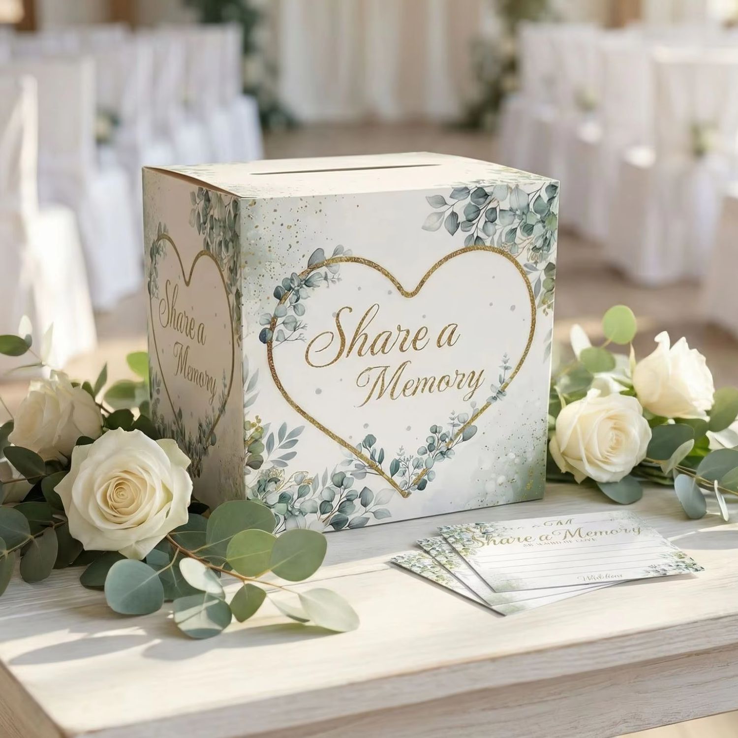 Белая коробка для свадебных от – обзор и цена Wedding Card Box