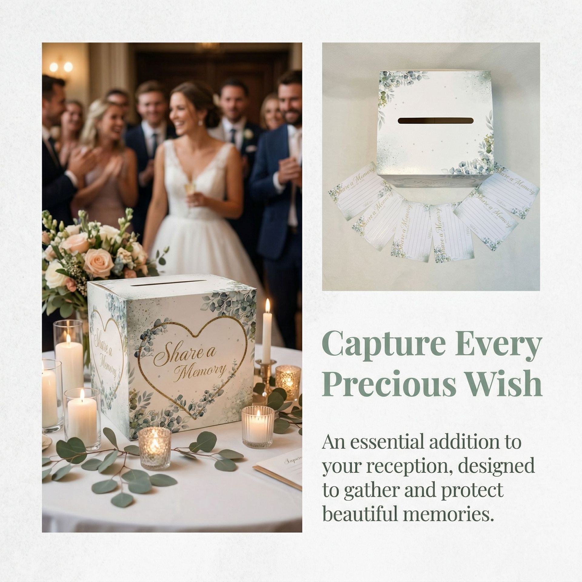 Белая коробка для свадебных от – обзор и цена Wedding Card Box